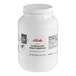 A white plastic container of Dr. Smoothie Chocolate Whey Protein Supplement Powder with a white label.