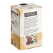 A white box of Numi Organic Hojicha Tea Bags with text and images on it.