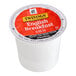 A white plastic container of Twinings English Breakfast Tea K-Cup pods with a red label.