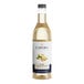 A close up of a bottle of Capora Cane Sugar Sweetener Syrup on a white background.
