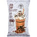 A white bag of The Frozen Bean Java Chip Blended Ice Coffee Mix with a coffee cup on the front.