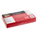A red box of Bigelow Tea with white text and images on it.