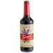 A Torani Puremade Lavender Flavoring Syrup 750 mL glass bottle of lavender syrup.