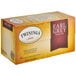 A white box of 25 Twinings Earl Grey Tea Bags.