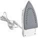 A white Proctor Silex hospitality iron with a cord.