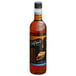 A bottle of DaVinci Gourmet Sugar Free Pumpkin Pie flavoring syrup with a black label.