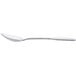 A Oneida Cityscape stainless steel teaspoon with a silver handle.