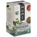 A box of 6 Numi Organic Moroccan Mint tea bags on a counter.
