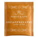 A package of 50 Harney & Sons decaf Ceylon tea bags with brown and white packaging.