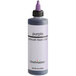 A Chefmaster bottle of purple airbrush food color with a purple cap.