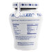 A white Fabbri Amarena Cherries jar with blue text.