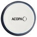 A white button with the word "Acopa" in blue.