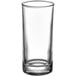 An Acopa cylindrical bud vase made of clear glass.