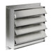A metal box with a vent for a Canarm shutter-mounted exhaust fan.