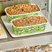 Abe's Vegan Coffee Cake Pound Cakes on a shelf.