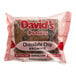 A package of 48 David's Cookies individually wrapped chocolate chip brownies.