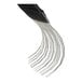 A True Temper steel lawn rake with a wooden handle and cushion grip.