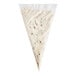 A white bag of Seviroli Vertullo Cannoli Cream Filling with a cone filled with chocolate and sprinkles.