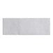 A white rectangular paper napkin band with black lines on a white background.