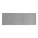 A rectangular grey self-adhering paper napkin band with white background.