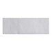 A white rectangular object with black lines on a white background.