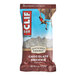A brown, blue, and white package of Clif Bar Chocolate Brownie energy bars.