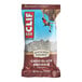 A blue package of Clif Bar Chocolate Brownie energy bars.