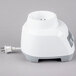 A white Proctor Silex 10 speed blender with a cord.