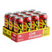 A case of twelve C4 Performance Energy Drink cans on a grocery store shelf.