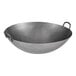 An Emperor's Select carbon steel wok with handles.