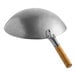A 14-inch carbon steel Mandarin wok with a wooden handle.