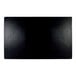 A black rectangular G.E.T. Enterprises Bugambilia metal platter.
