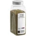A white plastic container of McCormick Culinary Thyme Leaves.