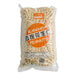 A large 5-pound bag of HUNSTY blanched peanuts in clear packaging.