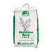 A 20-pound bag of Green Elephant Jasmine Rice.