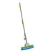 A Lavex mop with a green handle.