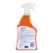 A bottle of Lysol Kitchen Pro Antibacterial Cleaner with a white and orange sprayer.