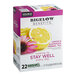 A box of Bigelow Benefits Lemon and Echinacea Tea K-Cup Pods with lemons and echinacea on the box.