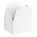 A white Choice barn take-out box with a handle.