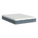 A white Rize Home Cool Flex Plus hybrid mattress with a curved design on a white background.