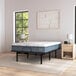 A Rize Home Cool Plus king size memory foam mattress on a bed frame.