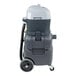 A grey and black Nilfisk Eliminator Pro II wet / dry vacuum cleaner on wheels.