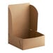A brown cardboard Baker's Lane cake box with a lid.