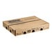 a cardboard box with holes
