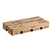 A brown cardboard box with three compartments for Silk Dairy-Free Peach Almond Milk Yogurt Alternative.