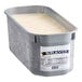 A white container of Bravo Peach Mango Gelato with a lid.