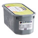 A Bravo Fior di Latte Gelato tub with a label.