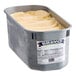A white Bravo Creamsicle gelato tub container.