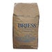 A brown bag of Briess Crushed Brewers Malt with blue text on a white background.