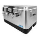 A stainless steel Coldbreak jockey box with three taps.